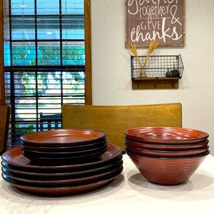 Sango Comet Sienna 4637 Limited Addition Dinnerware